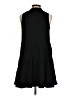 Max Studio Solid Black Casual Dress Size XS - photo 2