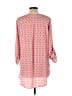 Cato 100% Polyester Pink Orange 3/4 Sleeve Blouse Size L - photo 2