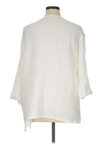 Chico's 3/4 Sleeve T-Shirt (view 2)