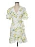 Draper James Floral Yellow Cocktail Dress Size 8 - photo 1