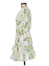 Draper James Floral Yellow Cocktail Dress Size 8 - photo 5