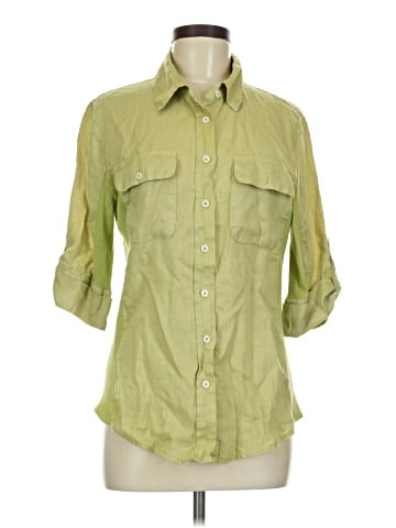 Dylan 3/4 Sleeve Button-Down Shirt (view 1)