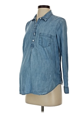 Old Navy Maternity Long Sleeve Button Down Shirt