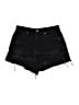 Unbranded 100% Cotton Hearts Black Denim Shorts Size 30 waist (estimated) - photo 1
