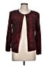 Onyx Nite Animal Print Burgundy Blazer Size L - photo 1