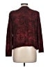 Onyx Nite Animal Print Burgundy Blazer Size L - photo 2
