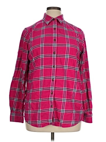 Lands' End Long Sleeve Button-Down Shirt (view 1)