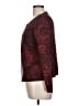 Onyx Nite Animal Print Burgundy Blazer Size L - photo 5