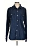 Carmar Blue Long Sleeve Button-Down Shirt Size S - photo 1