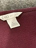 Cato Burgundy 3/4 Sleeve Top Size L - photo 7