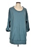Soft Surroundings Teal Pullover Sweater Size L - photo 1