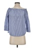 Zara Blue 3/4 Sleeve Blouse Size XS - photo 1