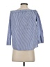 Zara Blue 3/4 Sleeve Blouse Size XS - photo 2