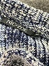 Nic + Zoe Tweed Blue Pullover Sweater Size XS - photo 7