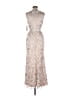 Eliza J 100% Polyester Tan Cocktail Dress Size 8 - photo 2