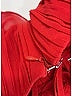 Self-Portrait 100% Polyester Red Cocktail Dress Size 0 - photo 6