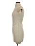 Zara Solid Tan Casual Dress Size S - photo 5