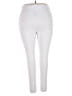Feathers Solid White Active Pants Size 2X - photo 2
