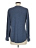 Unbranded Blue Long Sleeve Henley Size M - photo 2