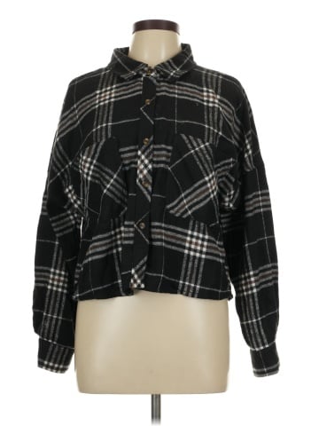 Ci Sono Long Sleeve Button-Down Shirt (view 1)