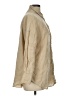Zara Solid Tan Long Sleeve Button-Down Shirt Size L - photo 4