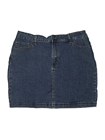 Riders by Lee Denim Skirt (view 1)