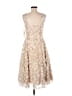 Eliza J 100% Polyester Tan Cocktail Dress Size 6 - photo 2