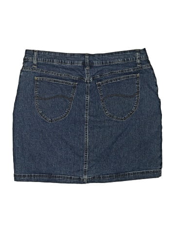 Riders by Lee Denim Skirt (view 2)