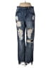 Hot Kiss Hearts Blue Jeans Size 3 - photo 1