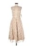 Eliza J 100% Polyester Tan Cocktail Dress Size 8 - photo 1