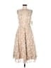 Eliza J 100% Polyester Tan Cocktail Dress Size 8 - photo 1