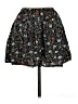 Angie Floral Black Casual Skirt Size M - photo 1