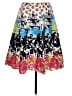 Etcetera 100% Cotton Print White Casual Skirt Size 6 - photo 1