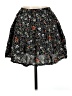 Angie Floral Black Casual Skirt Size M - photo 2