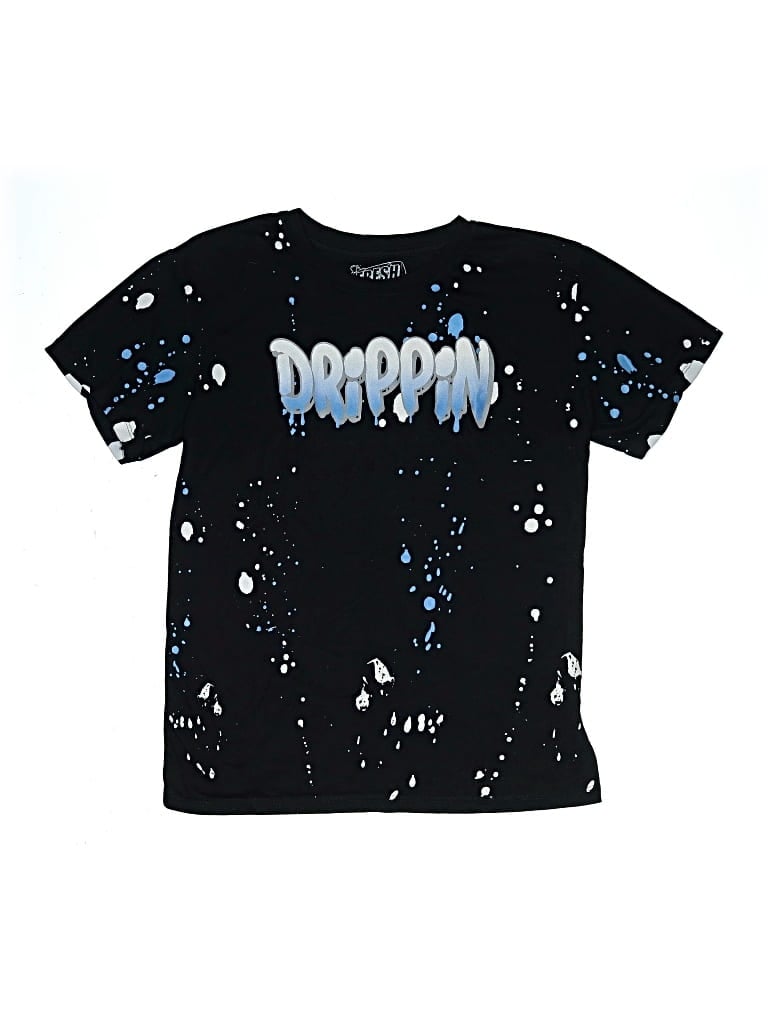 Pre-owned Assorted Brands Kids' Short Sleeve T-shirt In Black