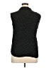 Chico's Design 100% Rayon Polka Dots Black Sleeveless Button-Down Shirt Size XL (3) - photo 2