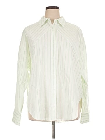 Express Long Sleeve Button-Down Shirt (view 1)