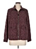 Zenergy by Chico's Print Burgundy Jacket Size Med (1) - photo 1