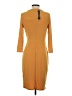 Catherine Malandrino Solid Orange Cocktail Dress Size S - photo 2