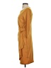 Catherine Malandrino Solid Orange Cocktail Dress Size S - photo 5