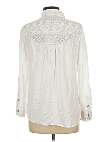 Vintage America Blues Long Sleeve Blouse (view 2)