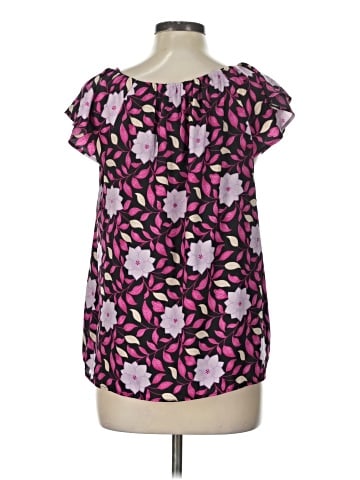 Ann Taylor Short Sleeve Blouse (view 2)