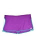 Adidas 100% Polyester Color Block Purple Athletic Shorts Size L - photo 1