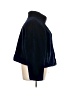 Lane Bryant 100% Polyester Blue Faux Fur Jacket Size 22 - 24 Plus - photo 4