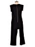 Spense Solid Black Jumpsuit Size 6 - photo 2