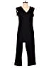 Spense Solid Black Jumpsuit Size 6 - photo 1