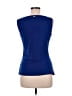 Calvin Klein Blue Sleeveless Top Size M - photo 2