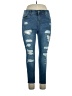 Torrid Hearts Blue Jeans Size 16 - photo 1