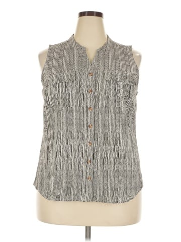 Croft & Barrow Sleeveless Blouse (view 1)