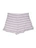 Unbranded 100% Polyester Stripes Purple Shorts Size 14 - 16 - photo 1